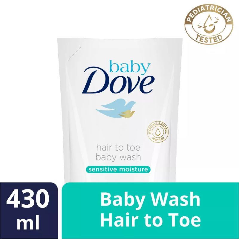 Dove Baby Hair to Toe Wash Sensitive / Rich Moisture 430 ml