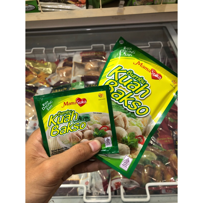 

Mama suka bumbu kuah bakso 8g & 100g