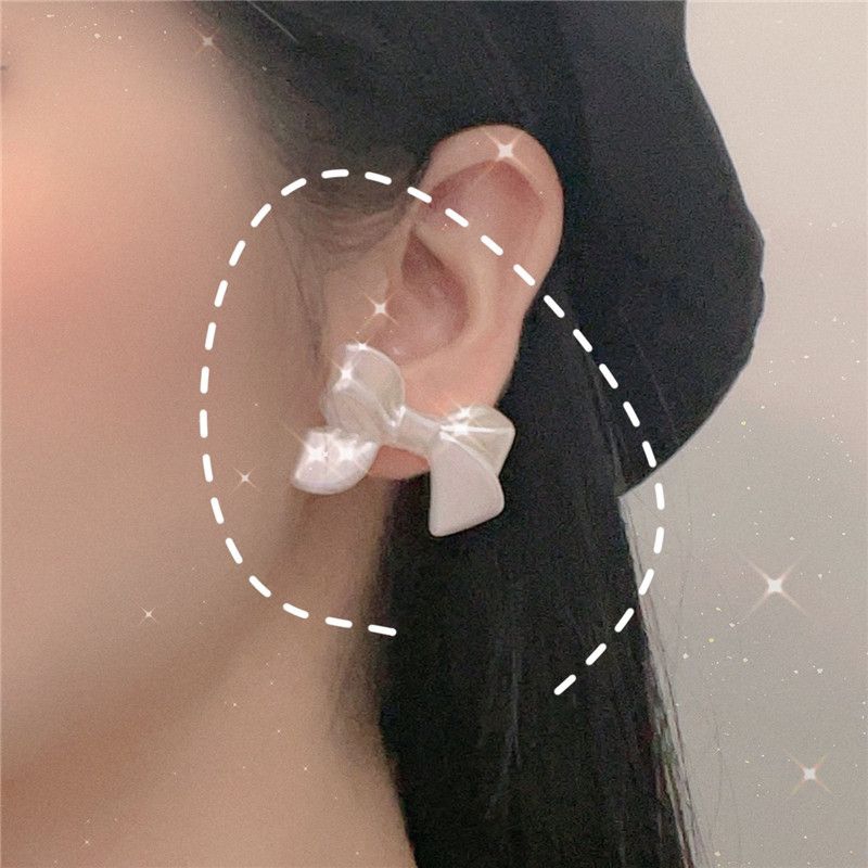 COD Anting Wanita Model Pita Kupu Hias Cantik Korean Style Import