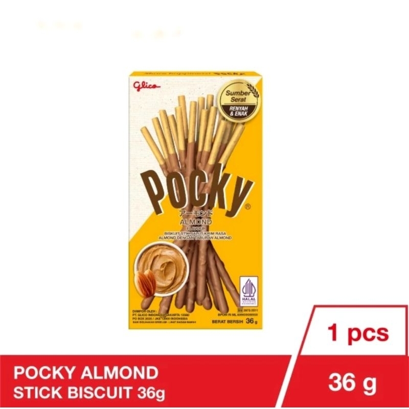 

GLICO POCKY ALMOND BISCUIT STIK 36 GR