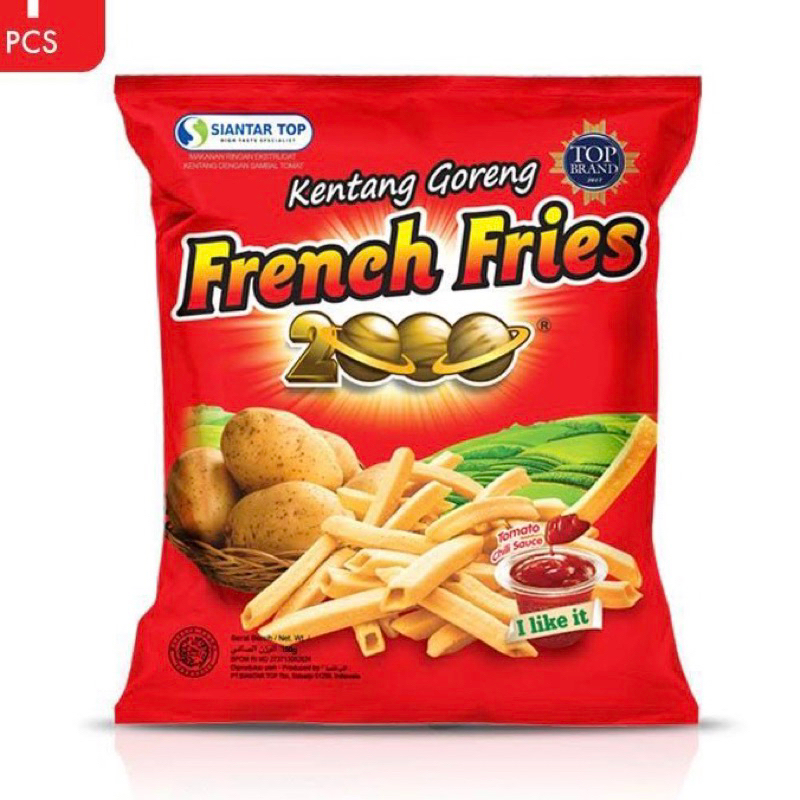 

Snack Kentang Goreng French Fries 2000 (62g)