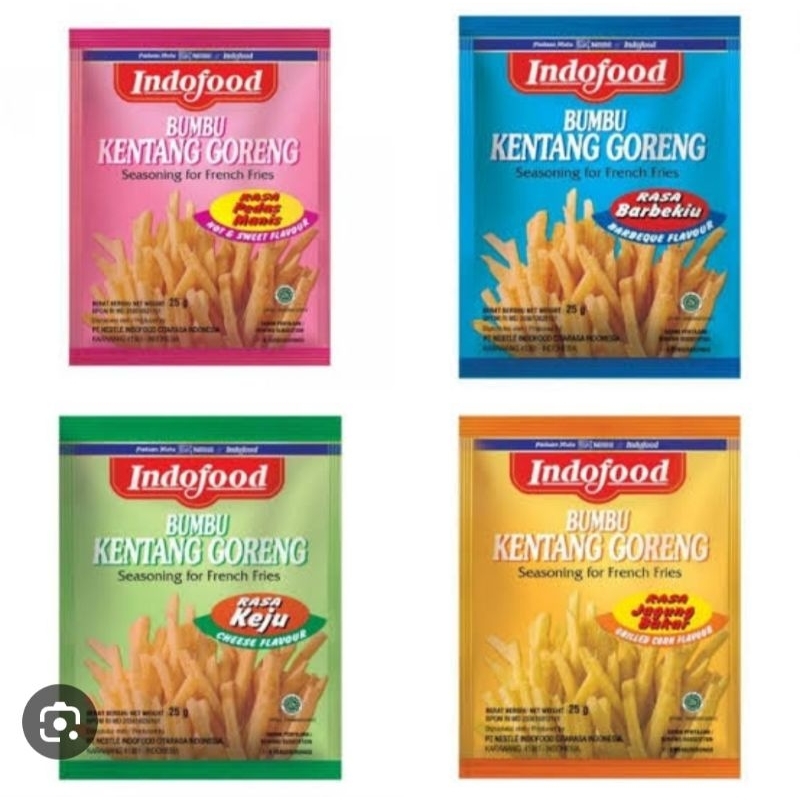 

Indofood bumbu kentang goreng