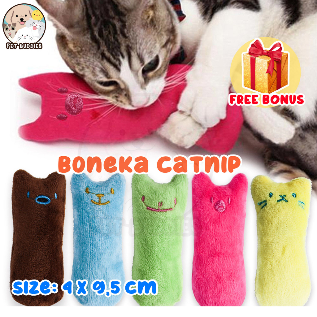 Boneka HITS Catnip Mainan Kucing Interaktif