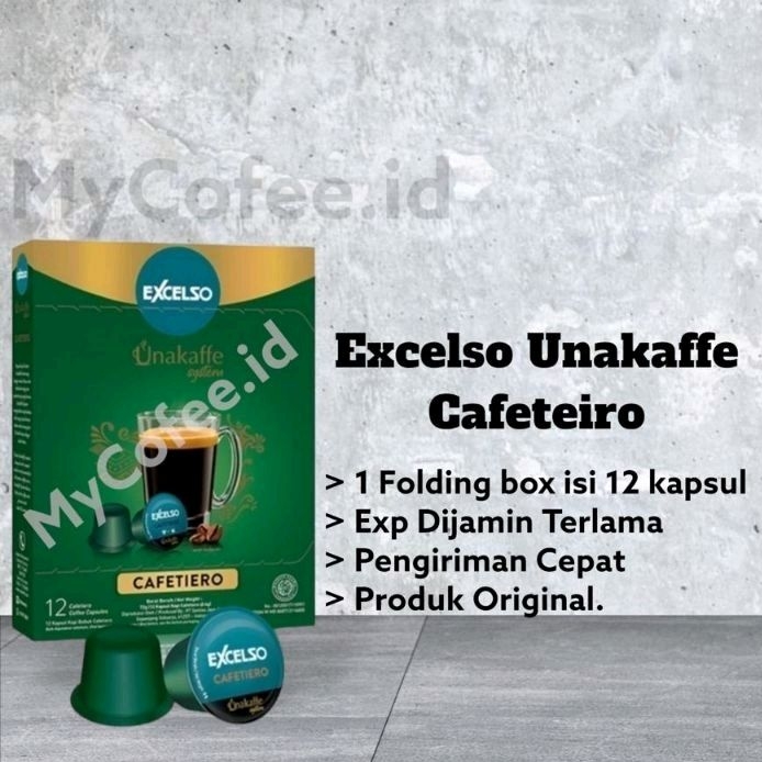 

Kopi Kapsul Excelso Unakaffe Cafeteiro