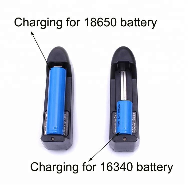 Charger Baterai 18650 2 Slot / 1 Slot Senter Headlamp Battery Charger