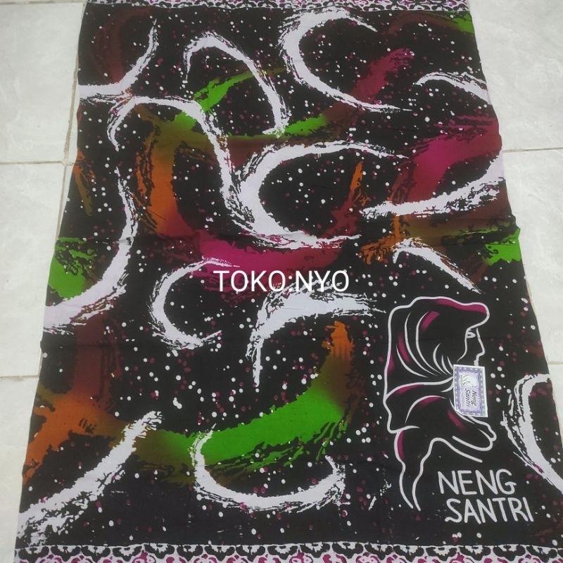 Samper Kain Sarung Wanita Batik Halus Neng Santri sudah dijahit