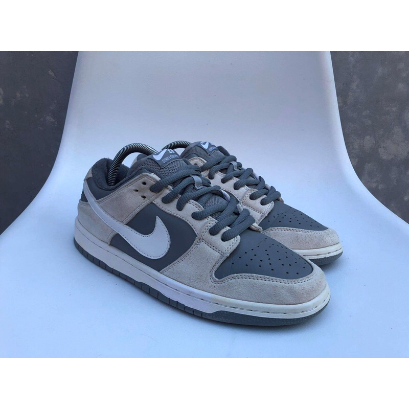 Nike SB Dunk Low Pro Wolf Grey Size 42 ukuran 26,5 cm