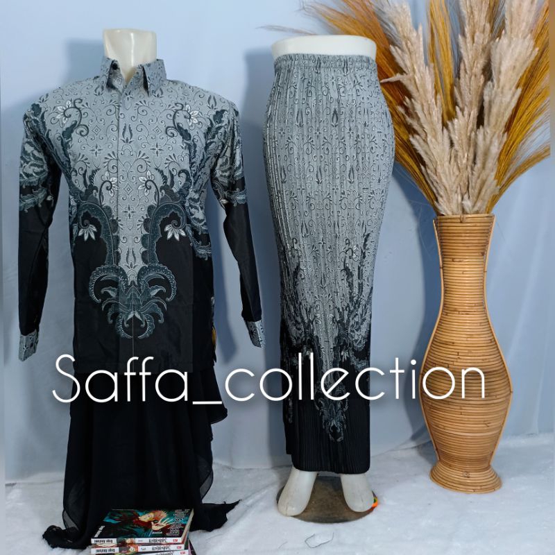 kemeja batik couple rok prisket/couple/batik couple