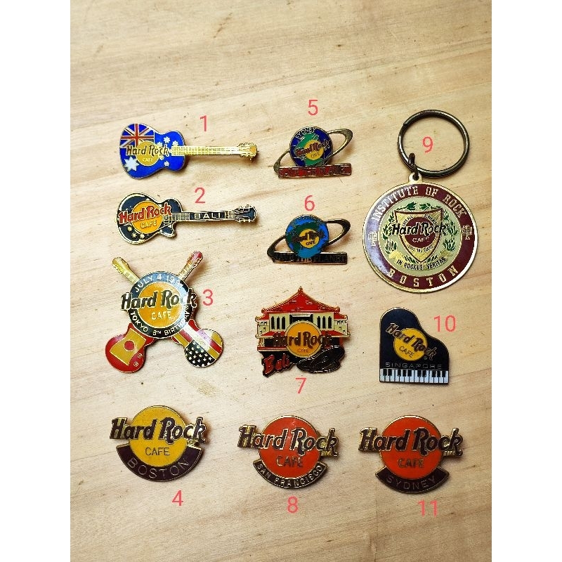 Aneka Pin Vintage Original Hard Rock Cafe
