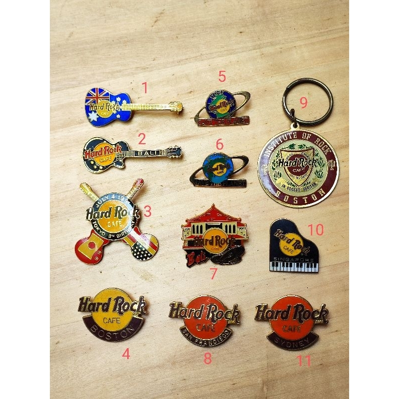 Aneka Pin Vintage Original Hard Rock Cafe