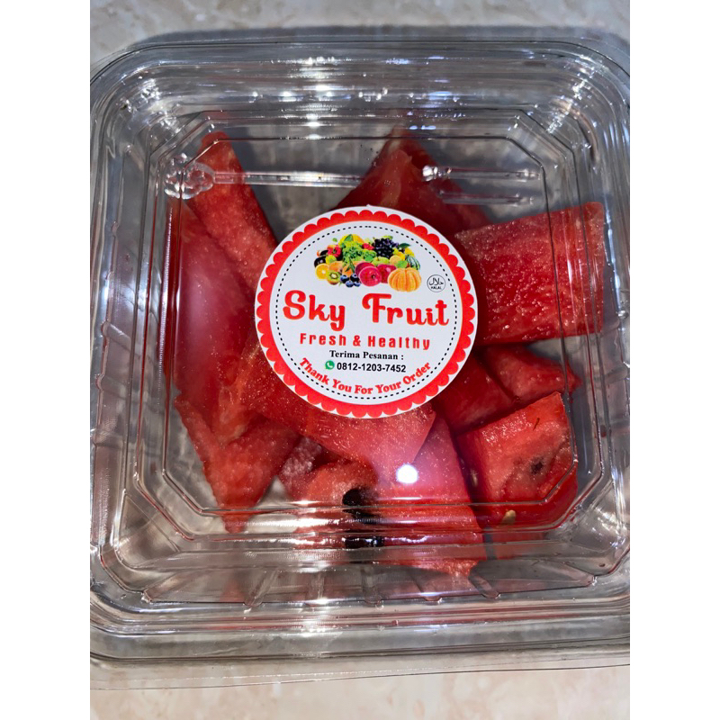 Buah Potong Semangka Merah