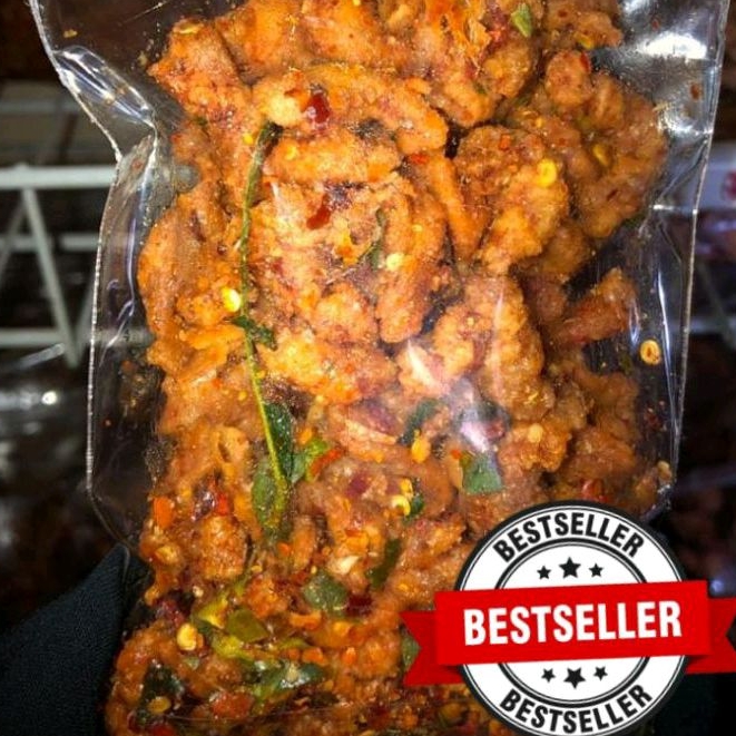 

JISU SNACK Usus Crispy Pedas Daun Jeruk 250gr