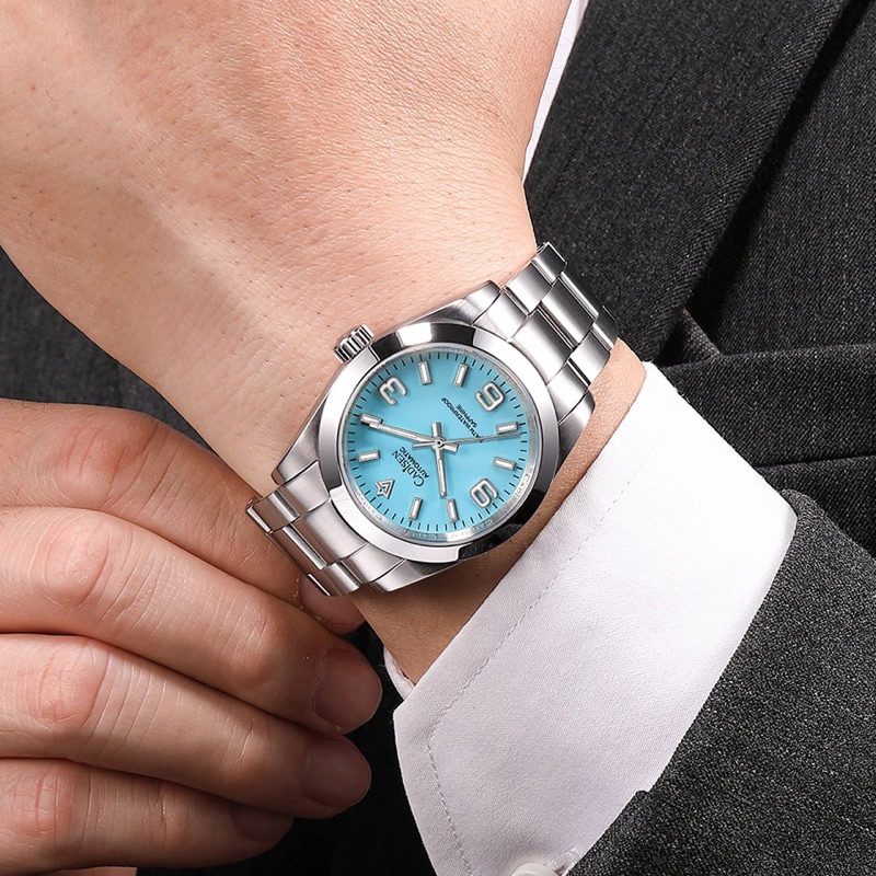 Cadisen Oyster Perpetual Automatic Dress Watch Bussines Luxury