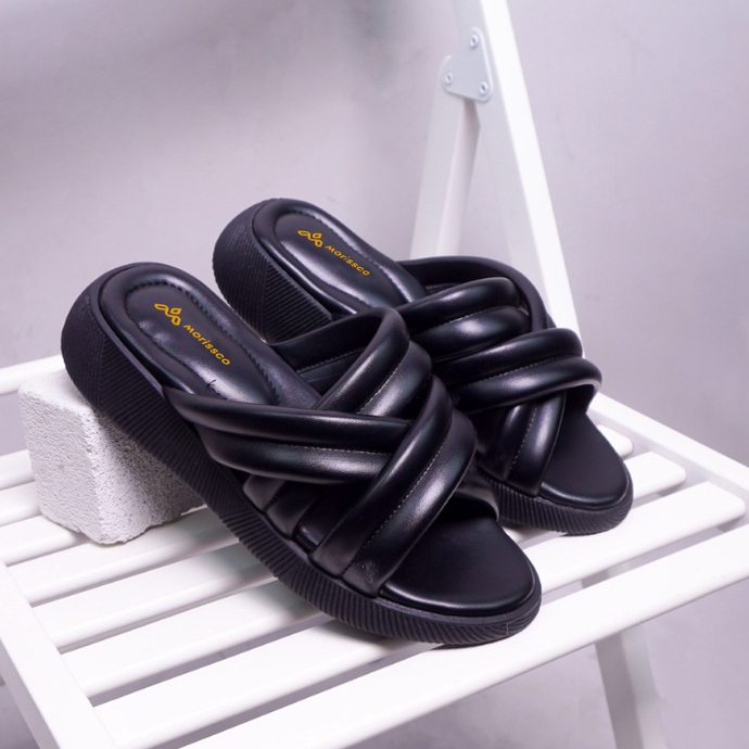 Sandal Wanita Wedges Kokop Silang BJ 01