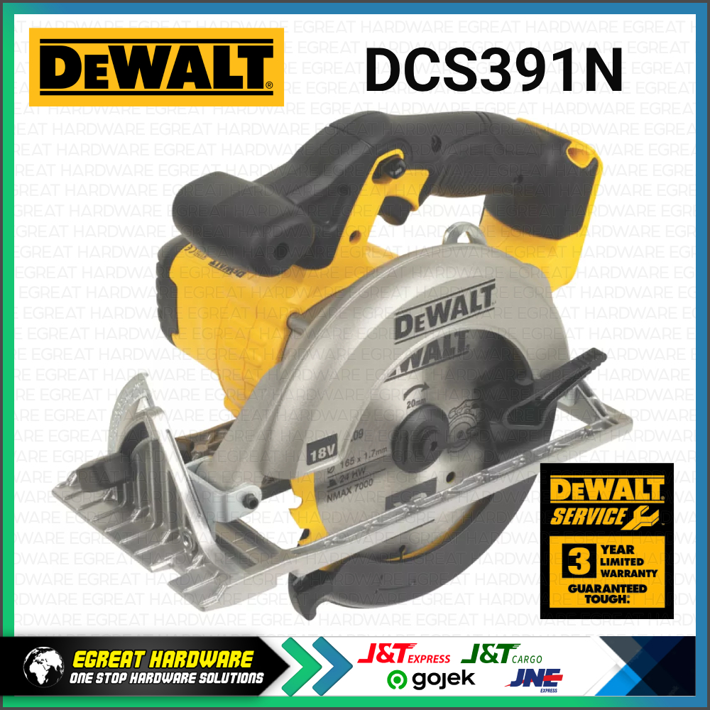 Circular Saw Dewalt DCS391N Cordless 18V XR 165MM