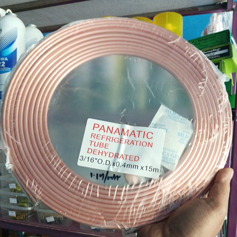 KAPILER PIPA 3/16 KULKAS REFRIGERATION PER METER