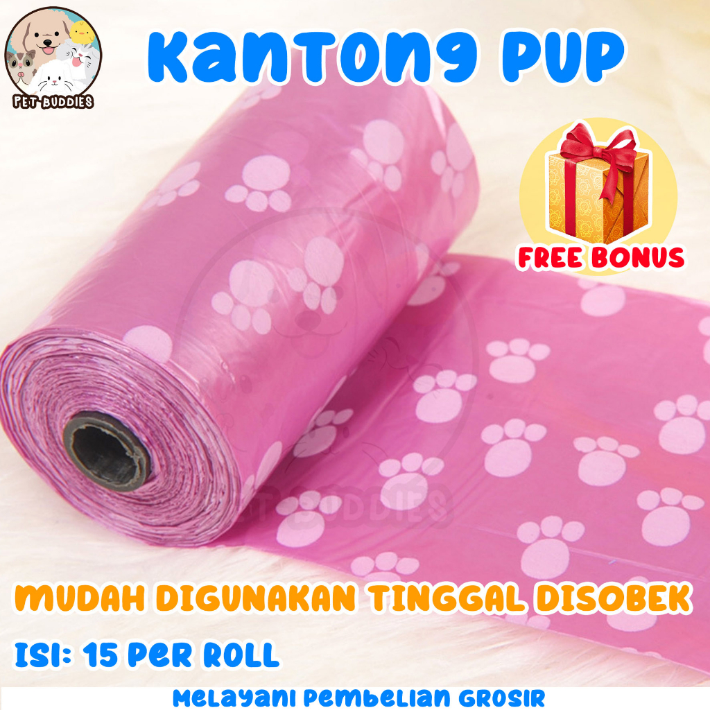Kantong Plastik Pup Kucing/Anjing Pet Trash Bag
