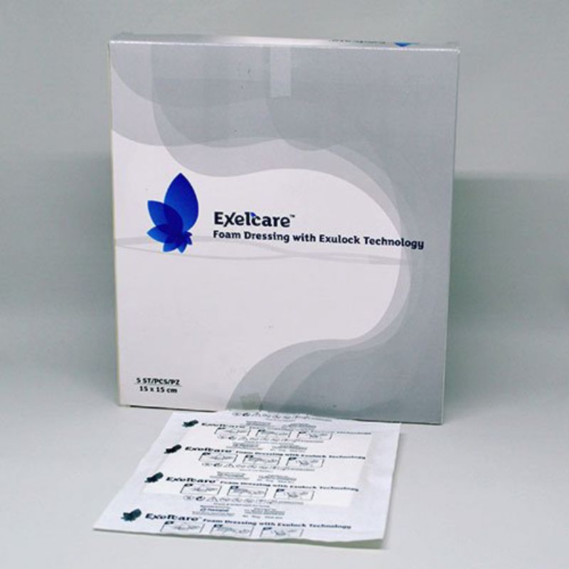 EXELCARE Foam Dressing with Exulock Technology