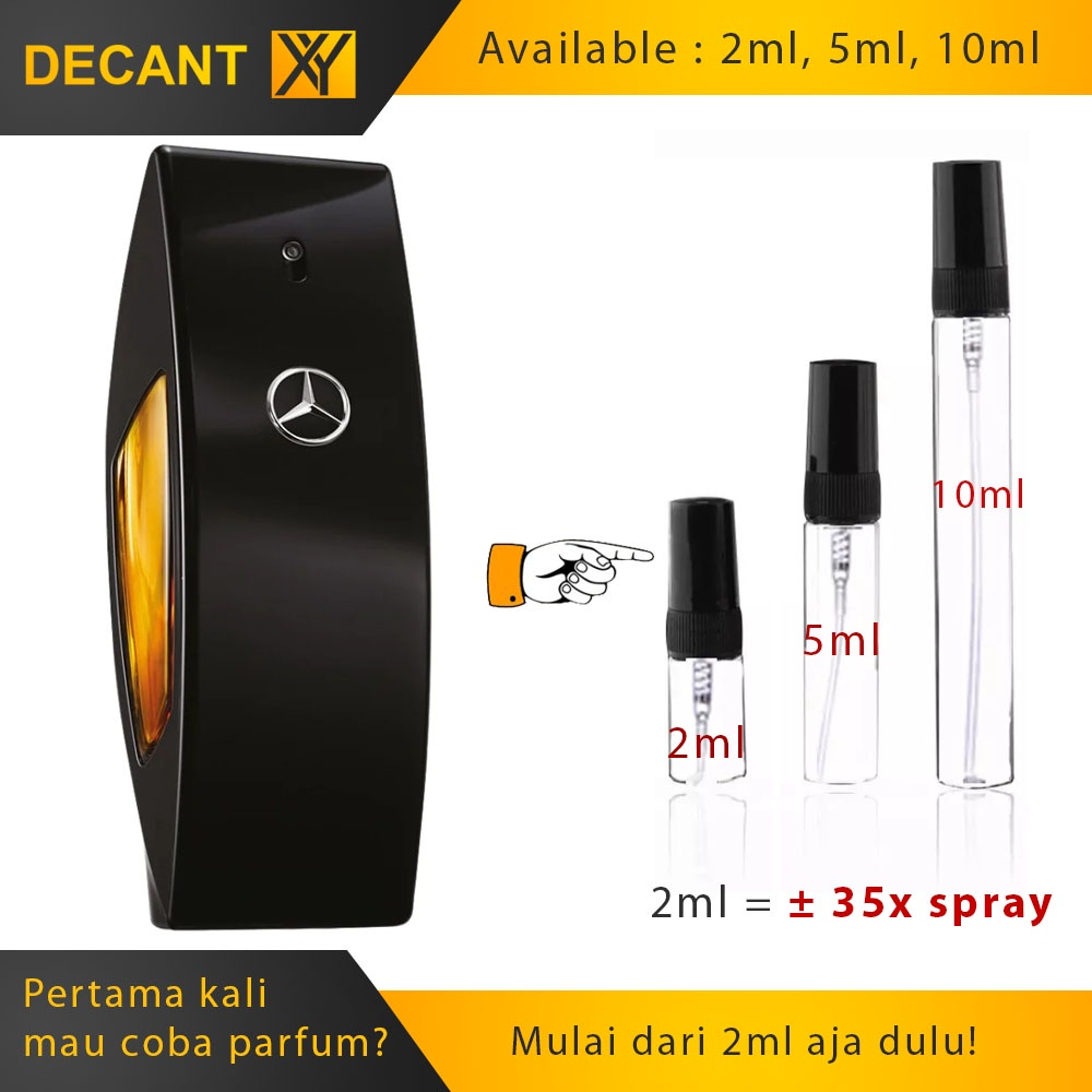 Decant Parfum Mercedes Benz Club Black EDT
