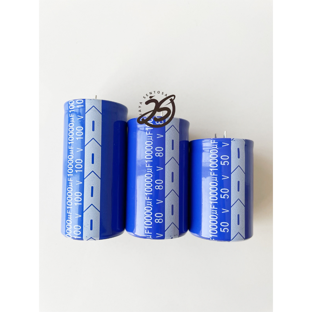 ELCO 10000UF 100V NICHICON ASLI ORIGINAL NCH CAPACITOR ELCO KAPASITOR ELKO 10000 UF 100 V 10.000UF