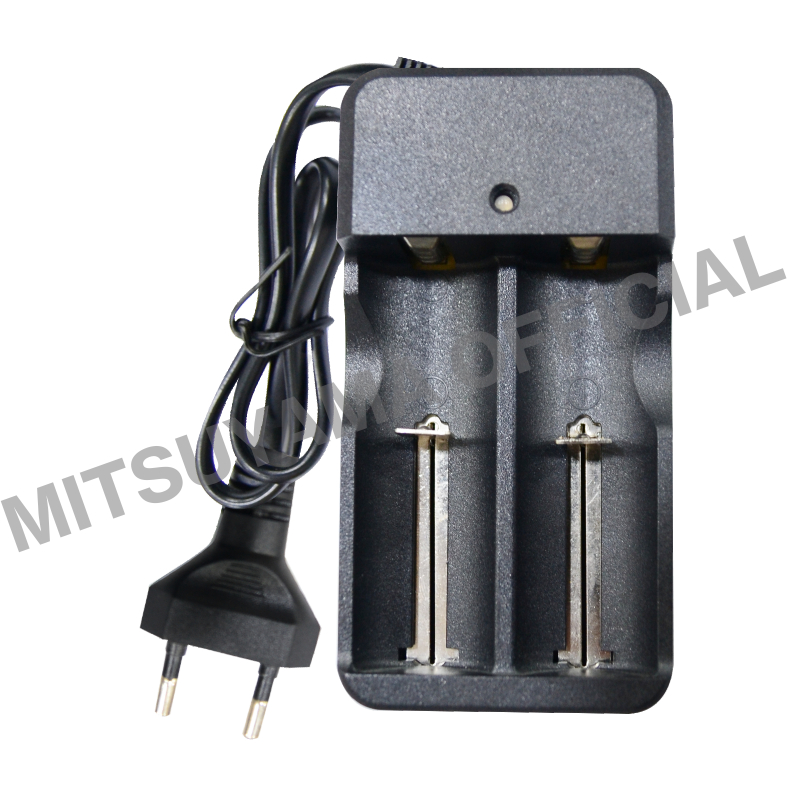 CHARGER BATERAI 18650 2 SLOT MITSUYAMA MS07 ALAT CAS BATERAI ISI ULANG