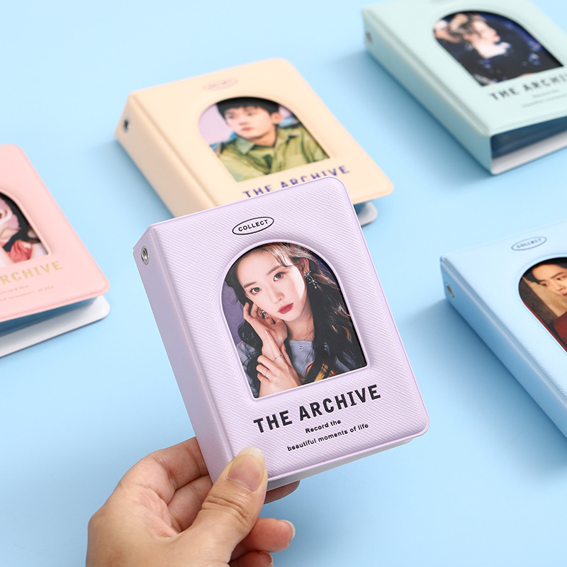 

COD Album foto mini 3 inci Sisipan photocard holder Album Foto Polaroid Berongga Koleksi Tiket Film Album Penyimpanan Kartu Kecil