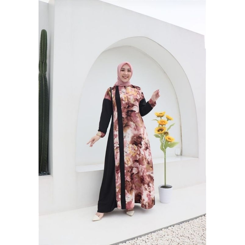 Gamis FiXed Bordir Payet Original Butik