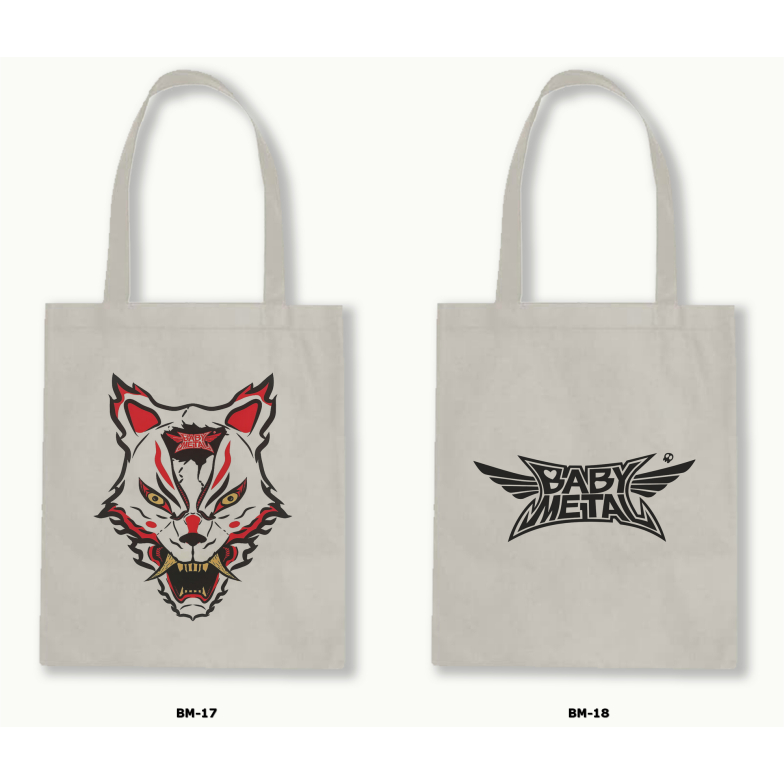 TOTE BAG BLACU  - BABY METAL 1