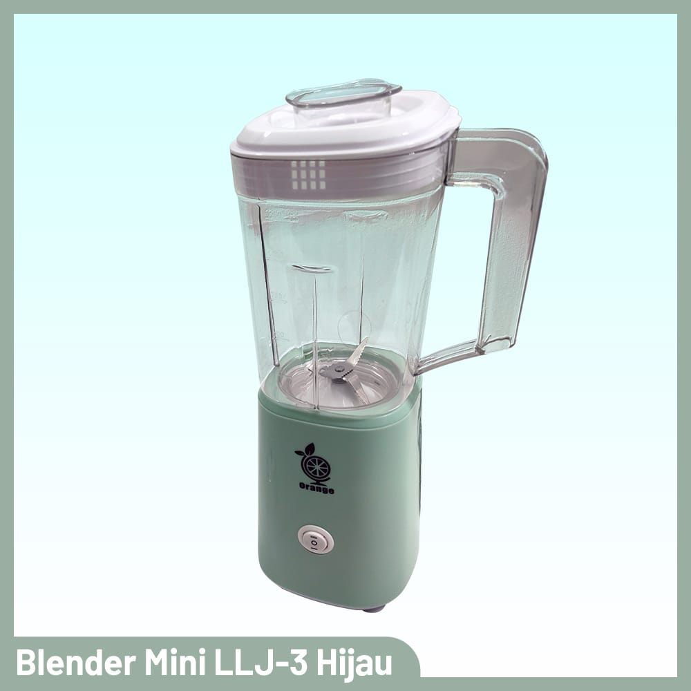 Barnik88 Blender Tabung Kaca 2in1 Blender Buah Sayur Bumbu - Mesin Penggiling Serbaguna Multifungsi Foodgrade LLJ-3