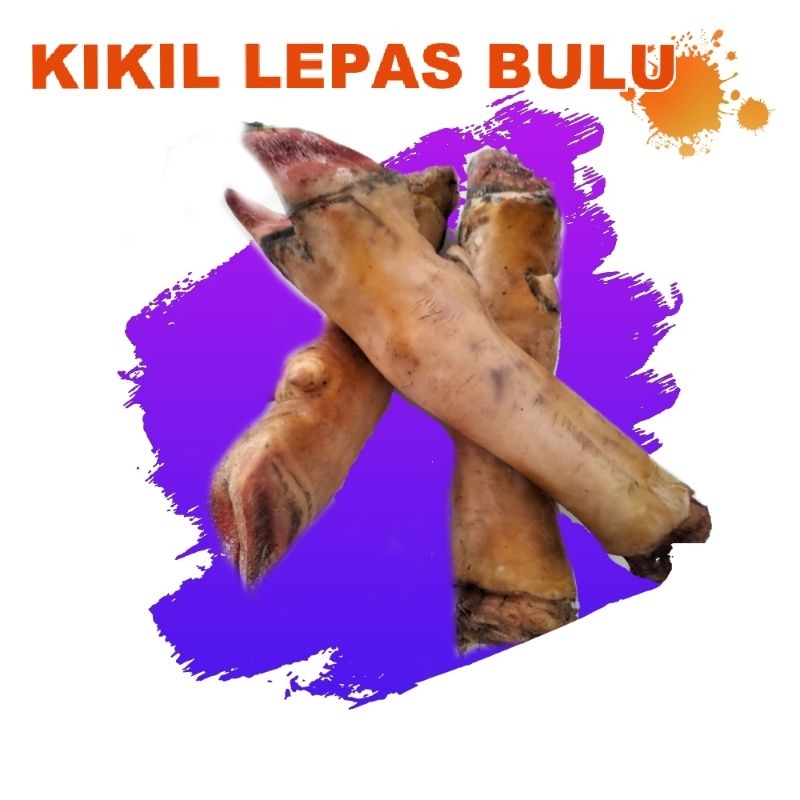 

kikil sapi , kikil lepas bulu