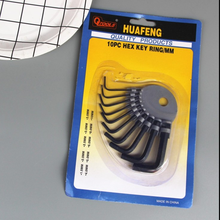 kunci L isi 10pcs set 10pc kunci L kecil kunci L murah