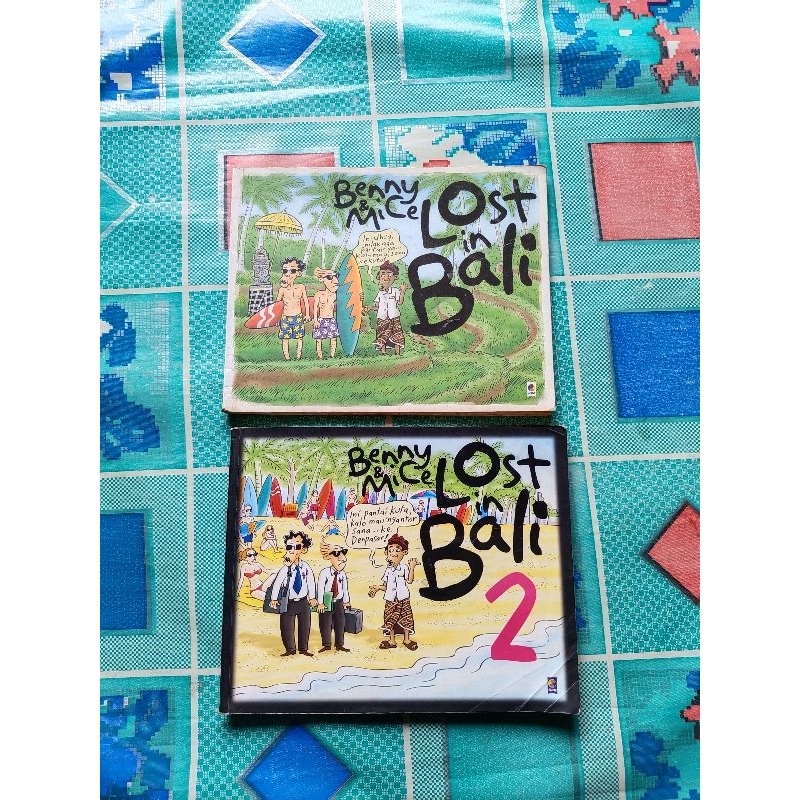 Paket 2 Buku Komik Kartun, Benny & Mice LOst in BaLi 1 dan 2 Karangan Benny Rhamdani dan M. Misraf