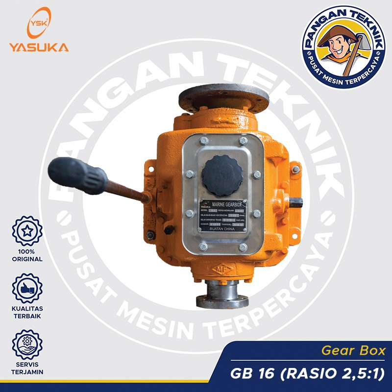 GEARBOX KAPAL (MARINE GEARBOX) YASUKA 16A