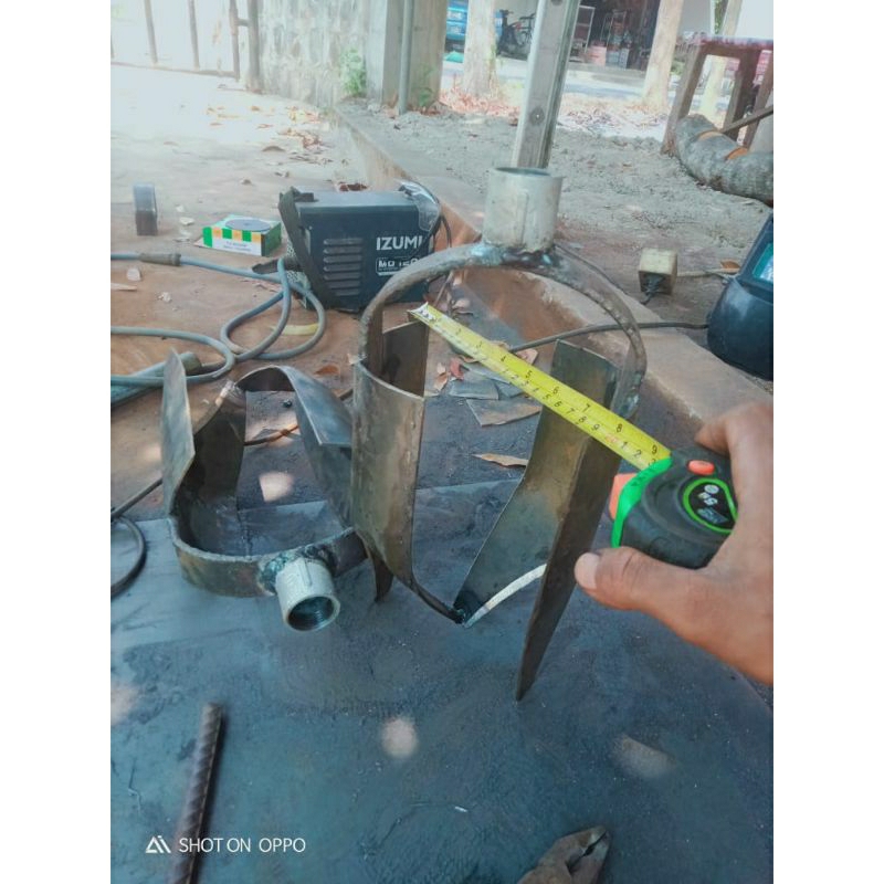 bor stros/pondasi 20cm