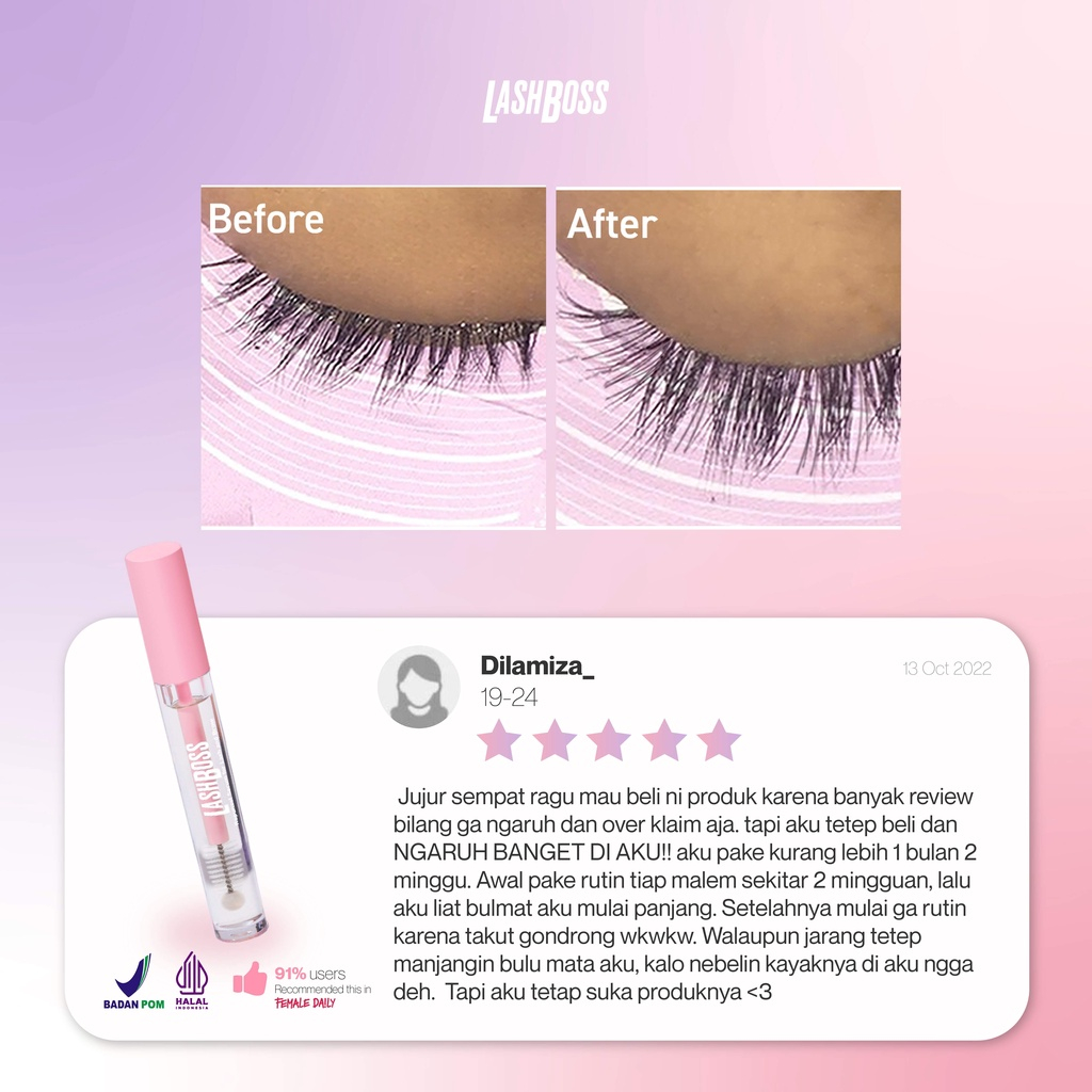 Lash Boss Rapunzel Serum For Lash And Brow