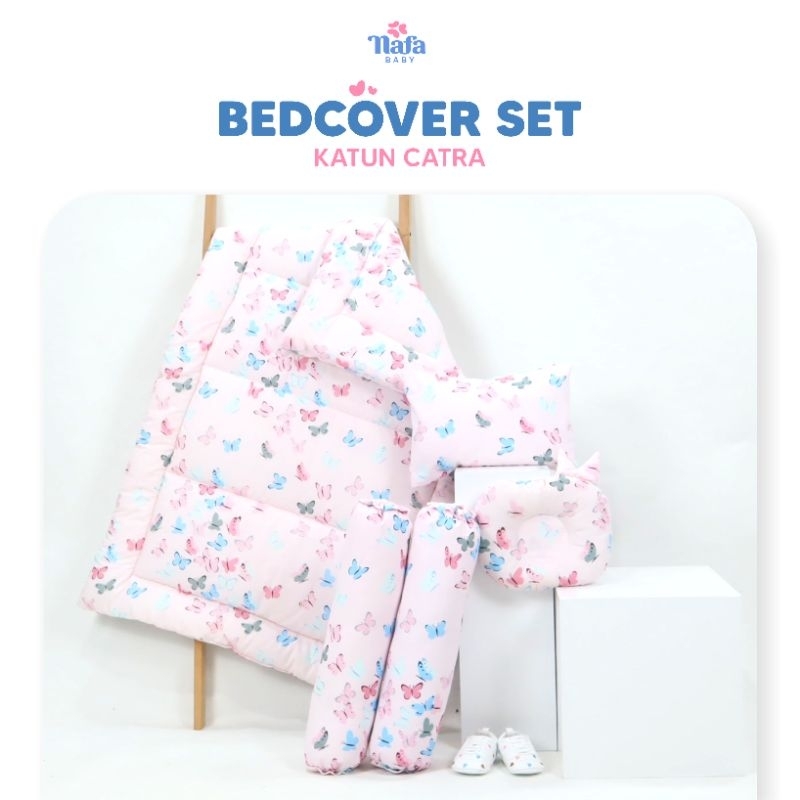 TEMPAT TIDUR BAYI BEDCOVER SET NAFA BABY