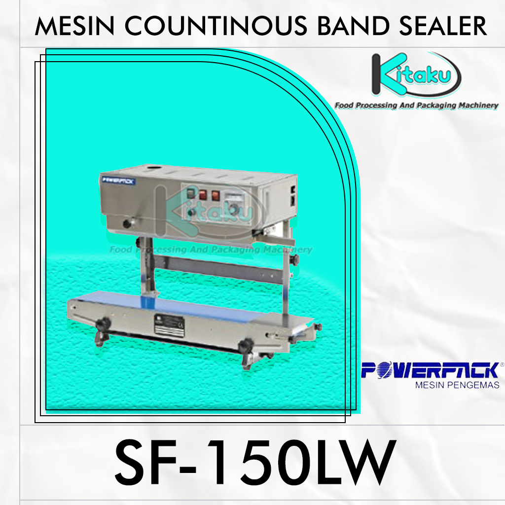 Mesin Continous Band Sealer Powerpack-SF-150LW