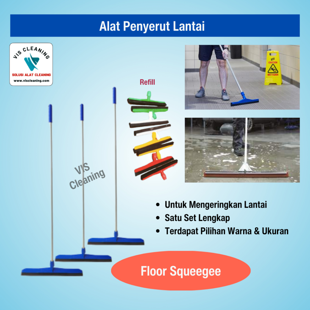 Penyerut Lantai (Floor Squeegee) Warna 55 cm