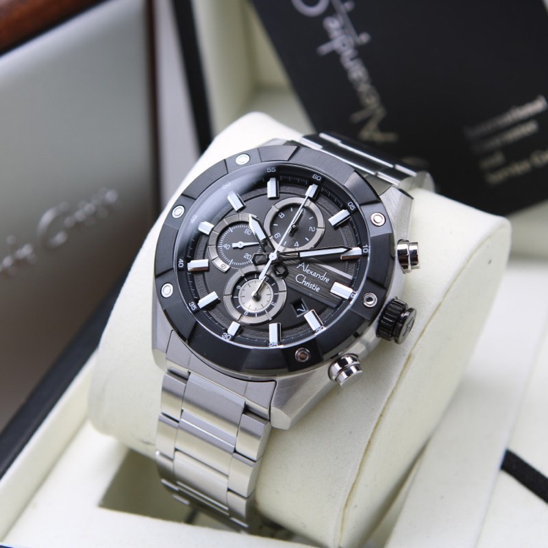 JAM TANGAN PRIA ALEXANDRE CHRISTIE AC 6604 ORIGINAL GARANSI RESMI 1 TAHUN