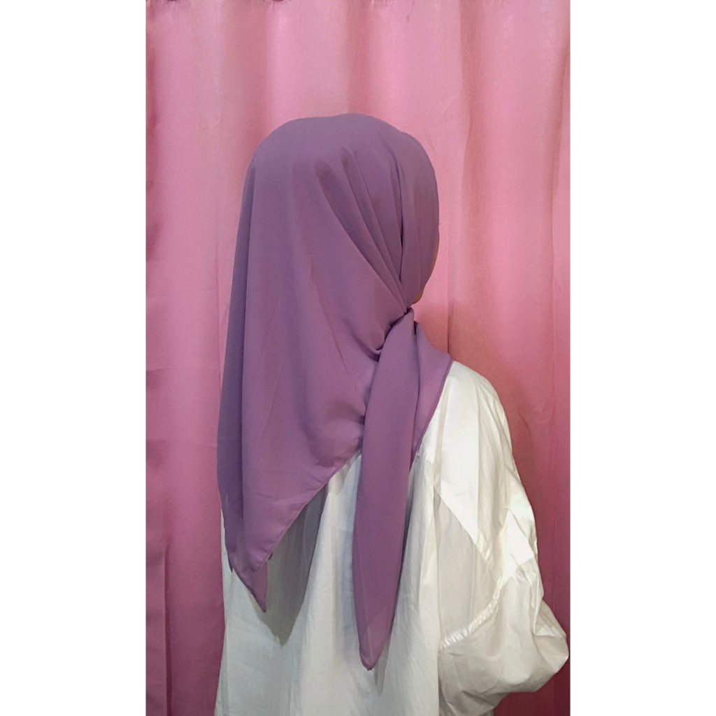 HIJAB SEGI EMPAT INSTAN INNER 2IN1 / SEGIEMPAT PLUS INNER 2IN1 CERUTY BABYDOLL 2 LAYER