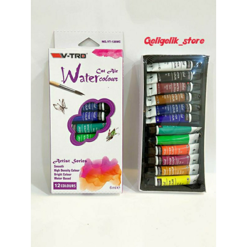 

bib Cat Air V-Tro / Montana 12 Warna @6ml / Water Colour 12 Warna 6ml