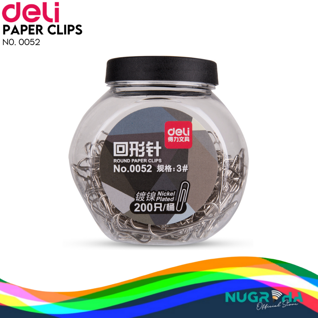 

PAPER CLIP PENJEPIT KERTAS DELI E-0052
