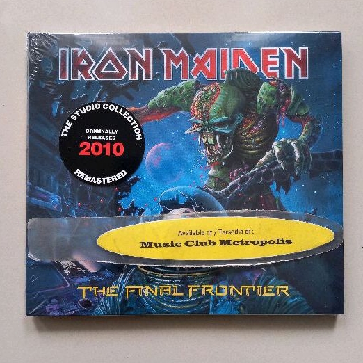 CD IRON MAIDEN - THE FINAL FRONTER 2010 IMPORTED