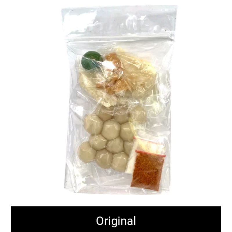 

baso Aci instan homemade murah