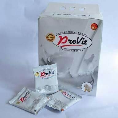 

PROVIT SUSU KAMBING ISI 1 SACH 20 GRAM UNTUK KESEHATAN TUBUH