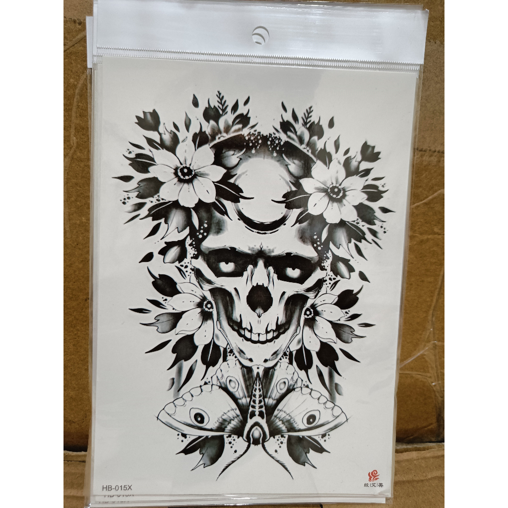 tato temporer tahan air 15 hari sticker tato herbal tato temporary