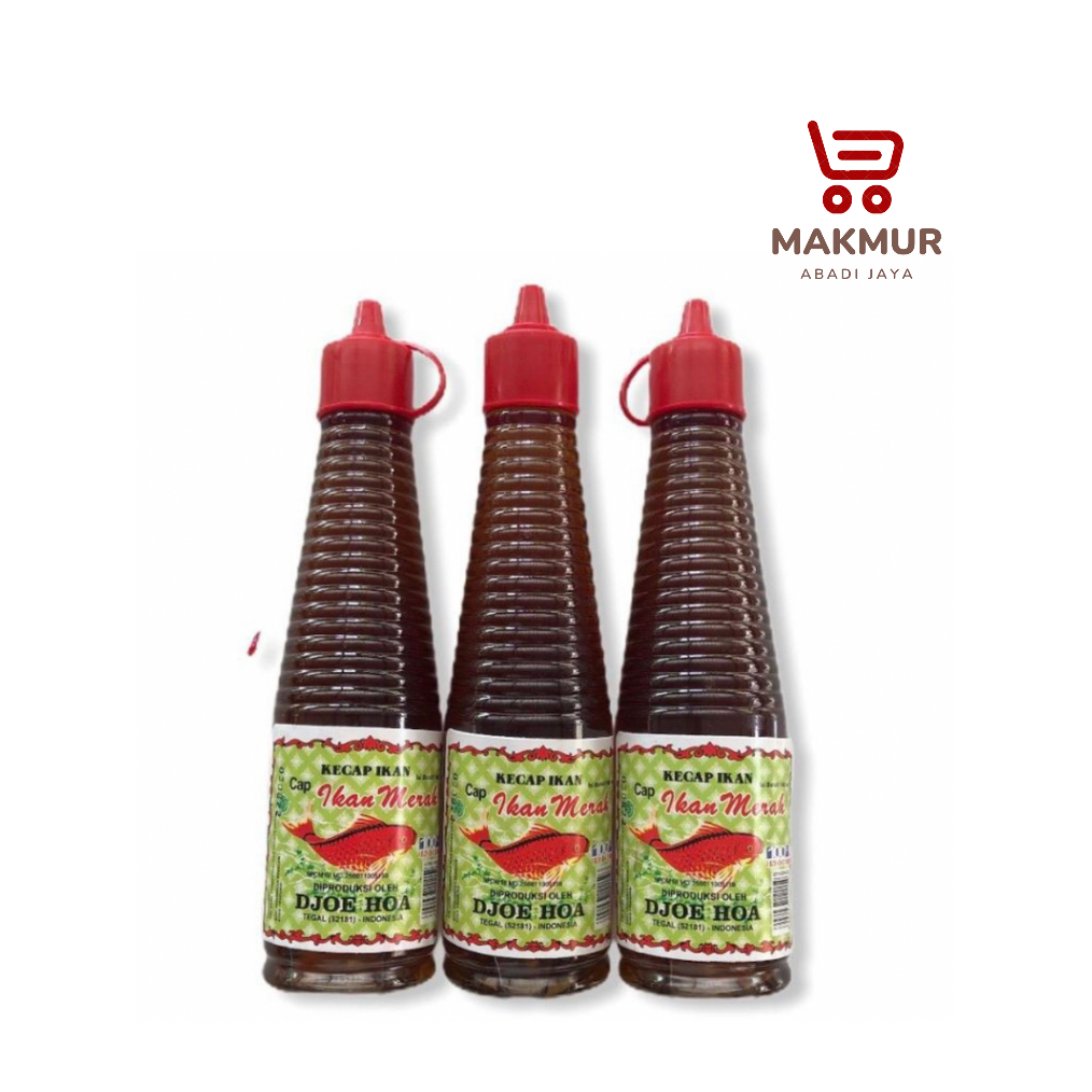 

Djoe Hoa Kecap Ikan Merah 140ml / Kecap Ikan Merah Djoe Hoa