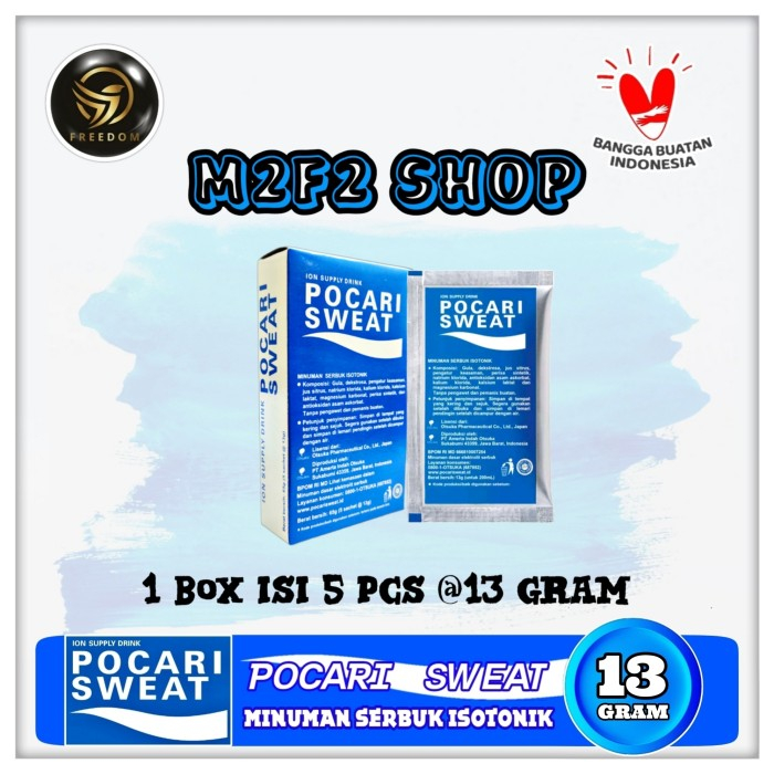 

Pocari Sweat Ion Supply Drink Minuman Serbuk Sachet - 13 gr (Kemasan 1 Box)