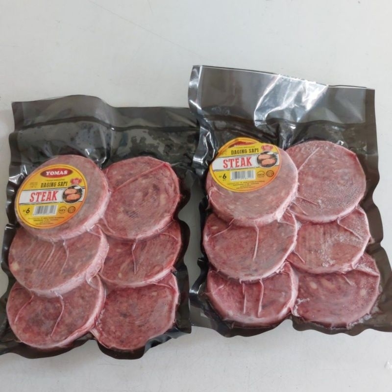 

Yomas Daging Beef Steak Sapi 500gr isi 6 pcs