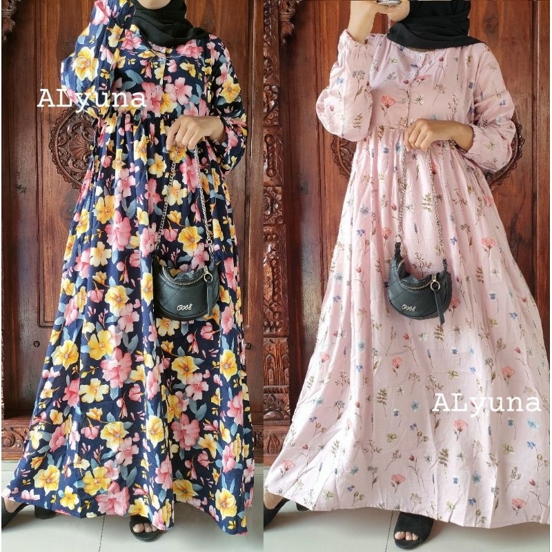 GAMIS RAYON VISCOSE PREMIUM / GAMIS TIE DYE KEKINIAN / DRESS MUSLIM / BAJU GAMIS / GAMIS BUSUI / GAMIS BATIK PEKALONGAN / GAMIS WANITA / GAMIS JUMBO / GAMIS LD 105 / GAMIS LD 120 / GAMIS KATUN RAYON